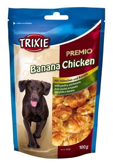 Zdjęcie Trixie Premio Banana Chicken  chipsy bananowe z piersią kurczaka 100g