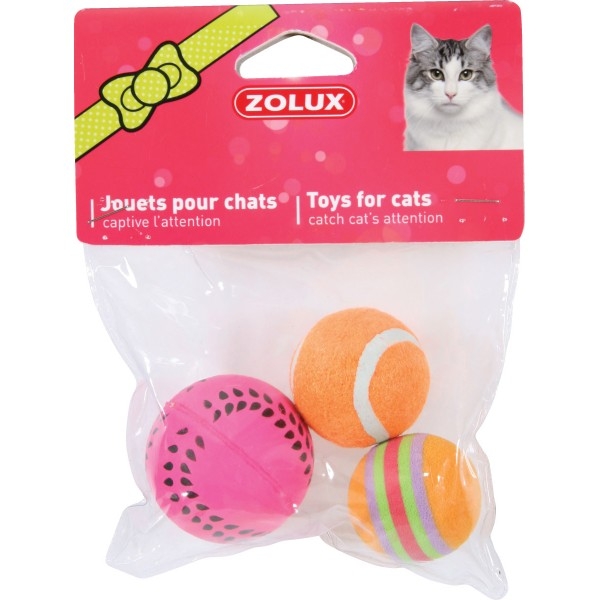 Zdjęcie Zolux Piłeczki dla kota   3 szt.
