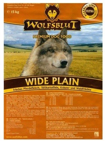 Zdjęcie Wolfsblut Dog Wide Plain  z koniną i słodkimi ziemniakami 2kg