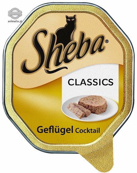 Zdjęcie Sheba Classics  koktail drobiowy 100g