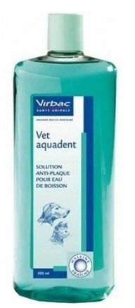 Zdjęcie Virbac Vet Aquadent płyn do higieny jamy ustnej  dla psów i kotów 500ml