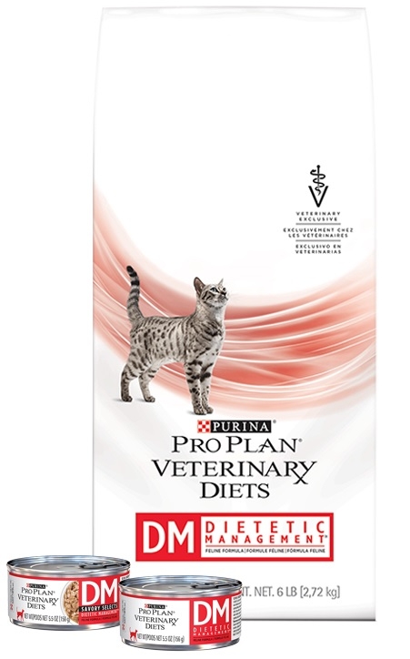 Zdjęcie Purina Vet Feline DM Diabetes Management Formula karma sucha dla kota 5kg