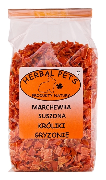 Herbal Pets Chipsy naturalne marchewka  125g