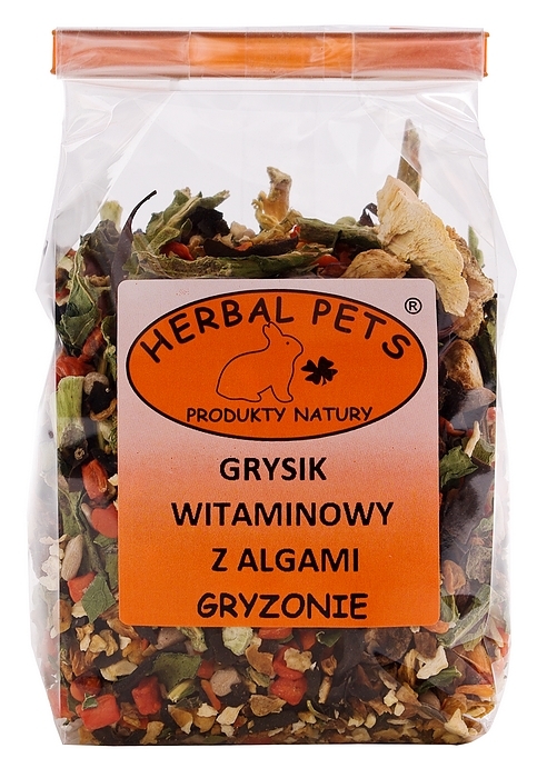 Herbal Pets Grysik witaminowy z algami  króliki i gryzonie 150g