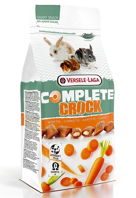 Zdjęcie Versele Laga Crock Complete przysmak dla królików i gryzoni marchewkowy 50g