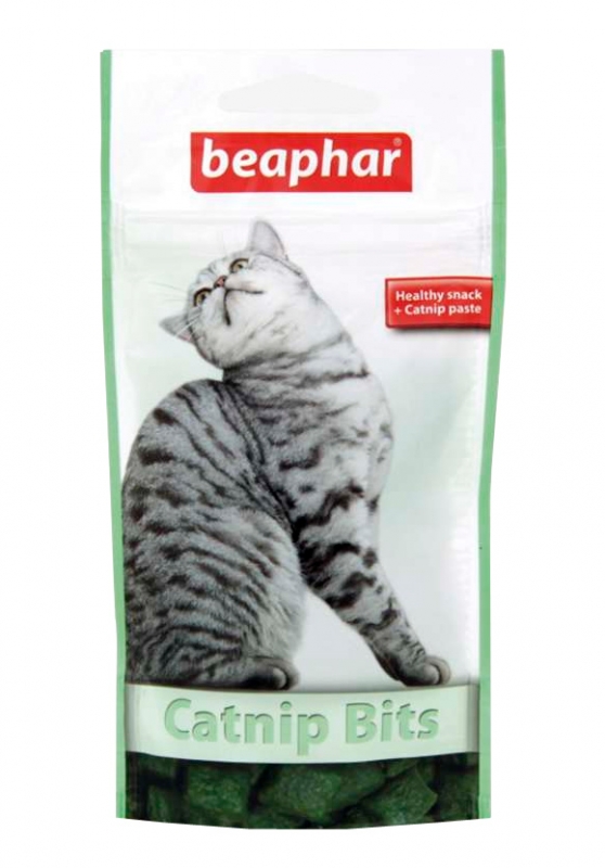 Beaphar Catnip Bits z kocimiętką 35g