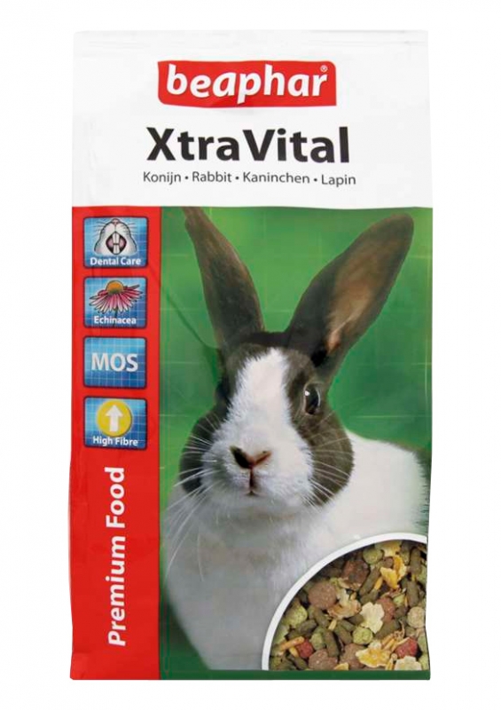 Beaphar Xtra Vital Complete Food pokarm premium dla królika 1kg