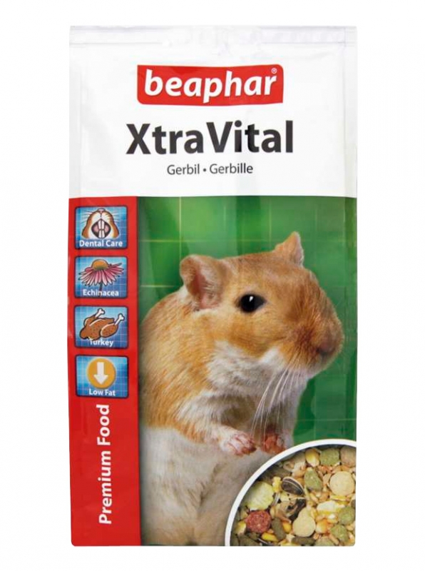 Zdjęcie Beaphar Xtra Vital Complete Food pokarm premium  dla myszoskoczka 500g