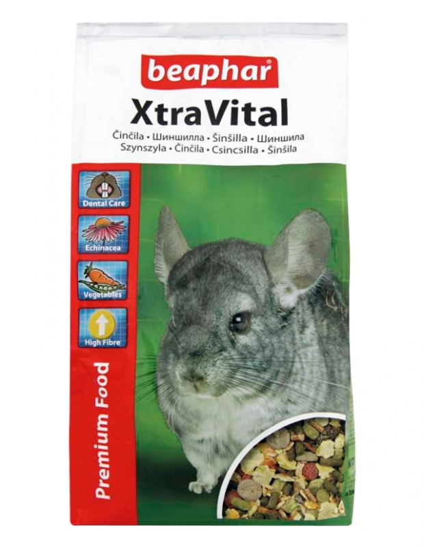 Zdjęcie Beaphar Xtra Vital Complete Food pokarm premium  dla szynszyla 1kg