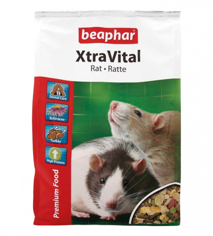 Zdjęcie Beaphar Xtra Vital Complete Food pokarm premium  dla szczura 2.5kg