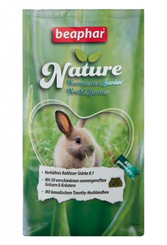 Beaphar Nature Super Premium Grain Free dla młodego królika 1250g