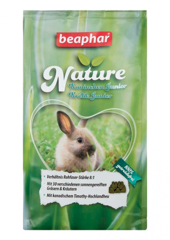 Zdjęcie Beaphar Nature Super Premium Grain Free  dla młodego królika 750g
