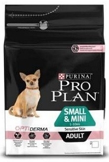 Zdjęcie Purina Pro Plan Dog Adult Small & Mini OptiDerma łosoś i ryż 7kg