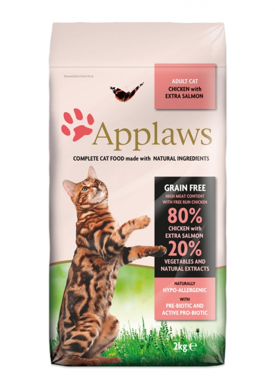 Applaws Natural Cat Food Adult Chicken & Salmon z kurczakiem i łososiem 400g