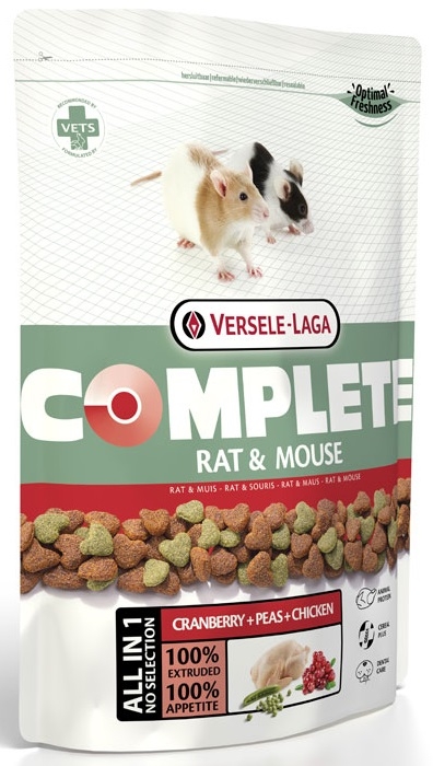 Zdjęcie Versele Laga Rat & Mouse Complete  pokarm dla szczura i myszek 500g