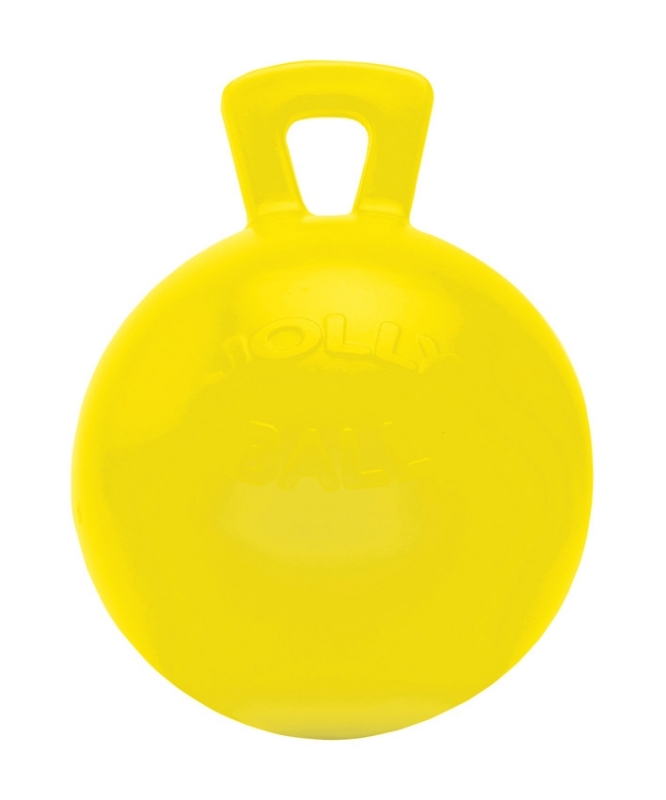 Zdjęcie Jolly Ball Piłka do boksu lub na padok śr. 26 cm żółta (zapach bananowy) 
