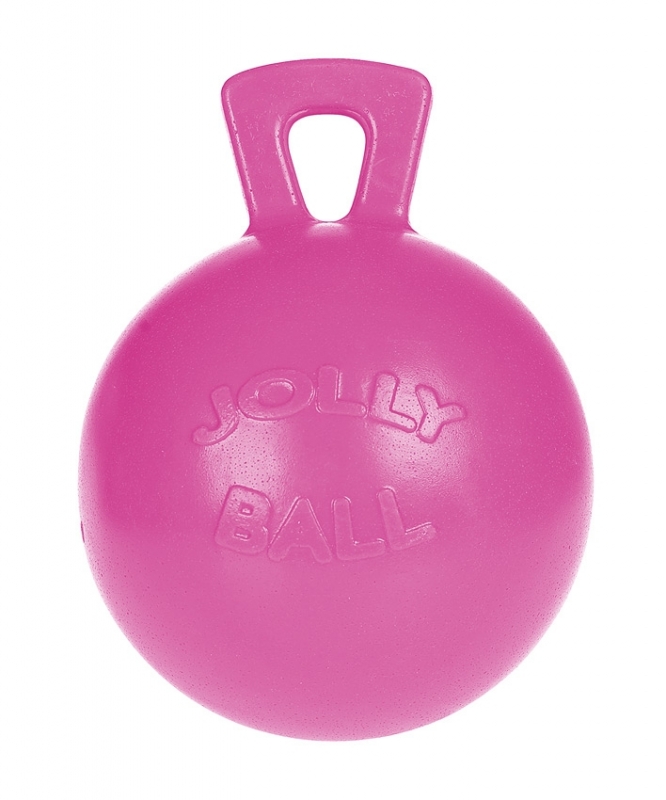 Zdjęcie Jolly Ball Piłka do boksu lub na padok śr. 26 cm różowa (zapach gumy do żucia) 
