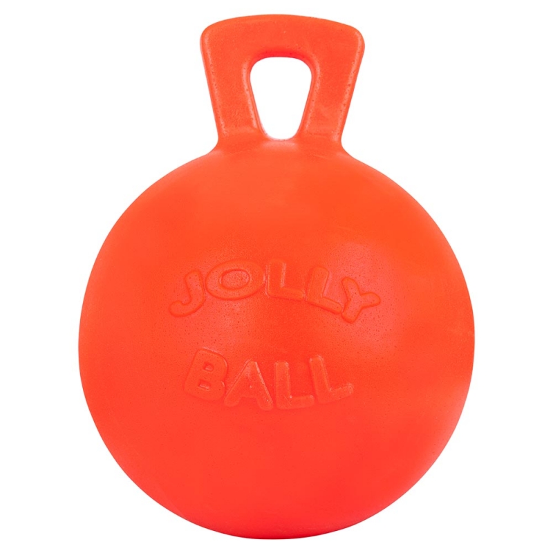 Jolly Ball Piłka do boksu lub na padok śr. 26 cm pomarańczowa (zapach wanilii)