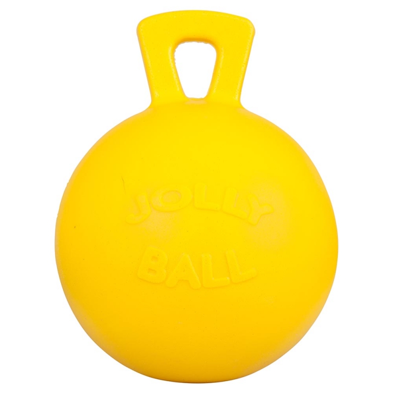 Zdjęcie Jolly Ball Piłka do boksu lub na padok śr. 26 cm żółta (zapach bananowy) 