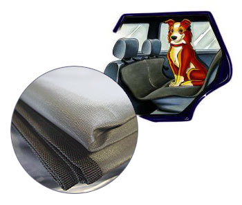 Zdjęcie Dingo Mata do samochodu z kodury  (tylne fotele) rozm. 114 / 140 cm 