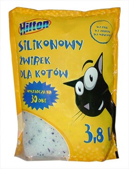 Zdjęcie Hilton Żwirek silikonowy  dla kotów 3.8l