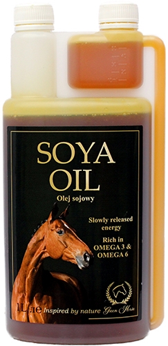 Green Horse Olej sojowy rozbudowa masy mięśniowej, źródło energii 1l