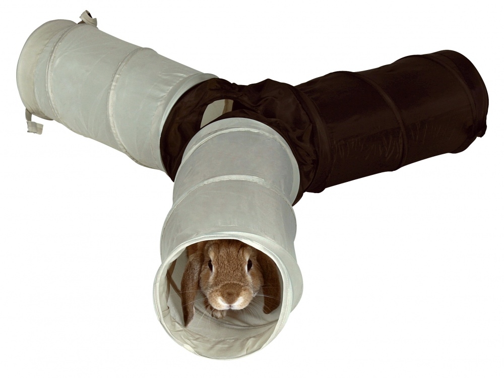 Zdjęcie Trixie Tunel nylonowy dla królika potrójny   18 x 47 cm