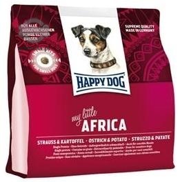 Zdjęcie Happy Dog Supreme My Little Africa dla małych ras  z mięsem strusia i ziemniakami 2.5kg