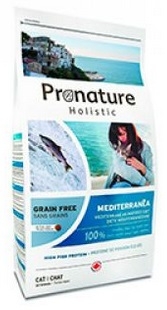 Zdjęcie Pro Nature Holistic Cat Adult Grain Free Mediterranēa  łosoś i białe ryby 340g