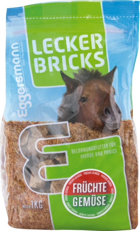 Zdjęcie Eggersmann Lecker Bricks cukierki dla konia   1kg