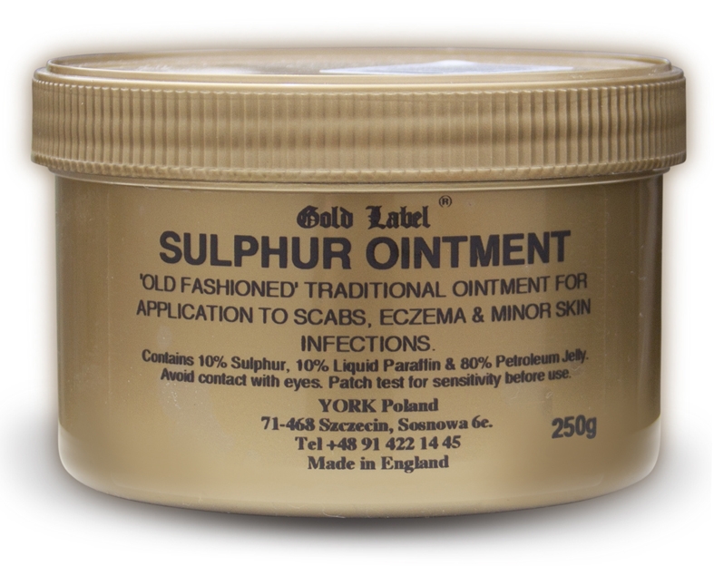 Zdjęcie Gold Label Sulphur Ointment maść siarczanowa na skórę   250ml