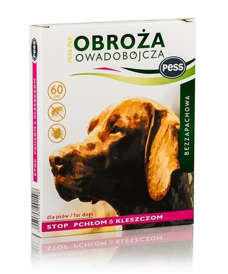 Zdjęcie PESS Obroża owadobójcza PER dla psa  bezzapachowa 60 cm