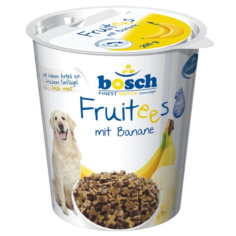 Zdjęcie Bosch Finest Snack Fruitees   drób z bananem 200g