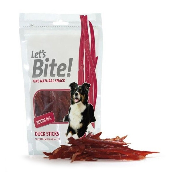 Zdjęcie Brit Care Fine Natural Snack dla psa Let's Bite! Duck Sticks (kaczka) 80g