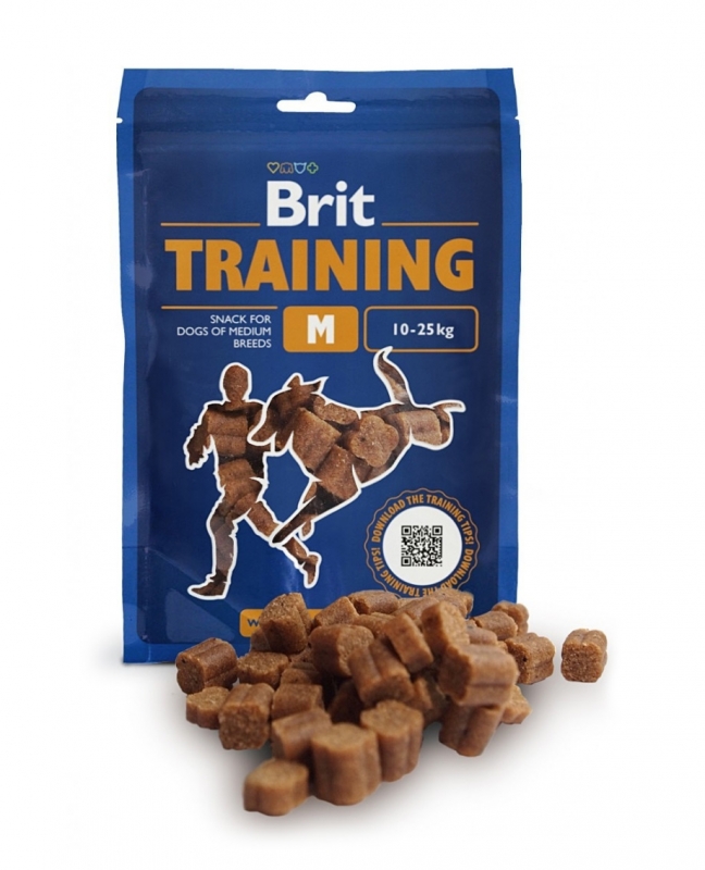 Brit Training Snacks M treserki dla psów ras średnich 200g