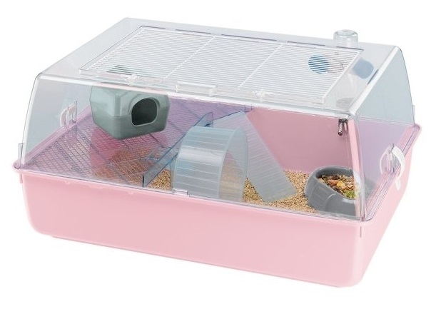 Zdjęcie Ferplast Klatka Mini Duna Hamster  z wyposażeniem 55 x 39 x 27cm