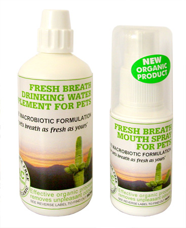 Zdjęcie Pet Garden Fresh Breath Kit For Pets  spray + suplement do wody 50 + 120ml