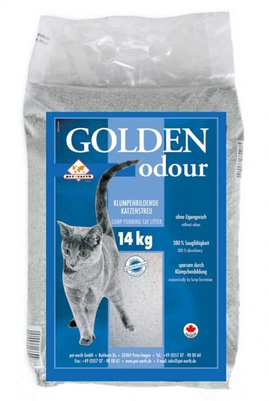 Zdjęcie Golden Grey Odour samozbrylający żwirek dla kota   7kg