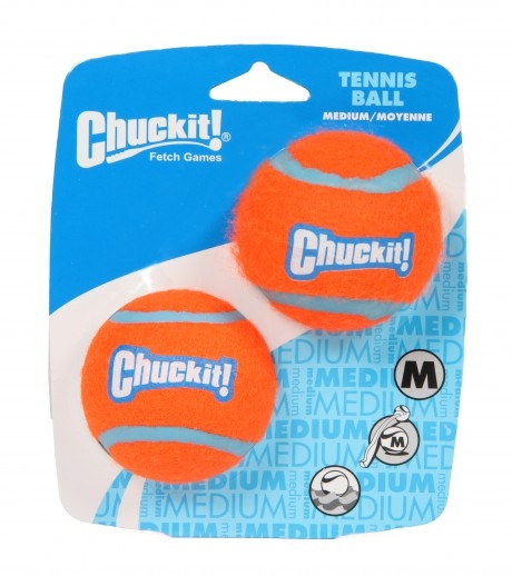 Chuckit! Tennis Ball Dwupak piłki tenisowe dla psa Medium 2 szt.