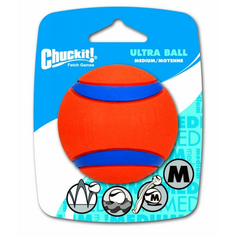 Zdjęcie Chuckit! Ultra Ball piłka do aportowania dla psa Medium 