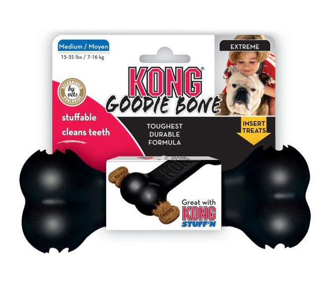 Zdjęcie Kong Extreme Goodie Bone kość dla psa  Medium (18 cm) 17 cm