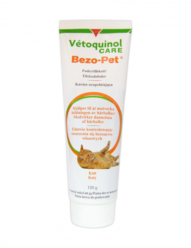 Vetoquinol Bezo-Pet dla kota odkłaczanie 120g