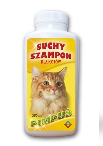 Certech Suchy szampon dla kotów Pimpuś  250ml