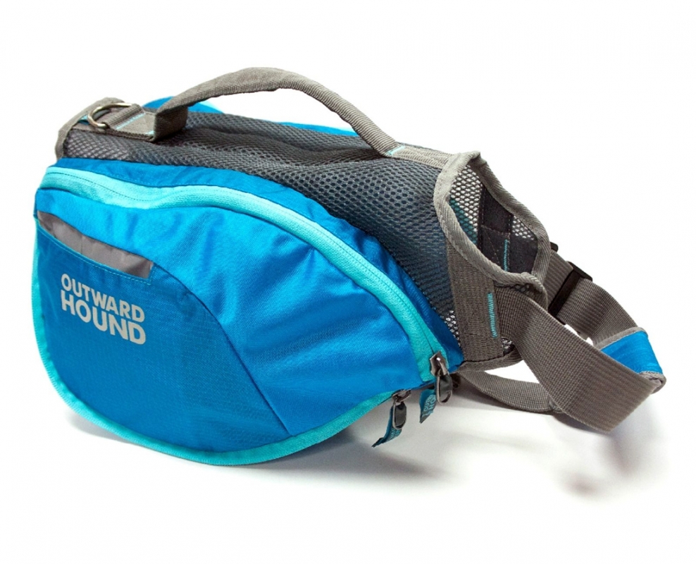 Outward Hound DayPak™ plecak dla psa small niebieski 28,9 x 19,7 cm