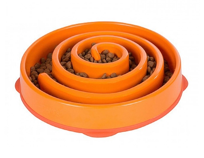 Zdjęcie Outward Hound Fun Feeder™ miska spowalniająca jedzenie Mini pomarańczowa ø ok. 21 cm