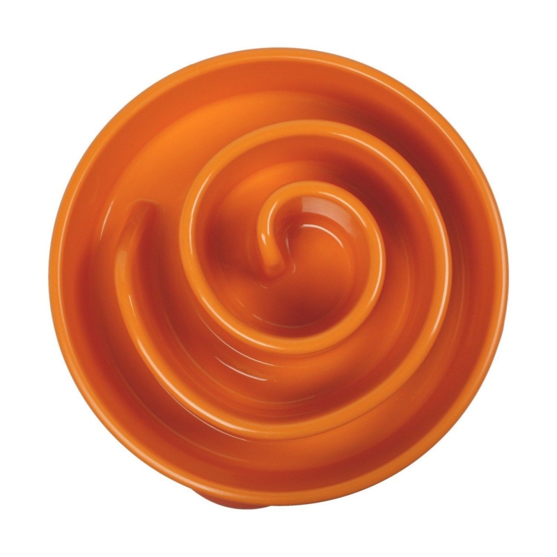 Zdjęcie Outward Hound Fun Feeder™ miska spowalniająca jedzenie Mini pomarańczowa ø ok. 21 cm