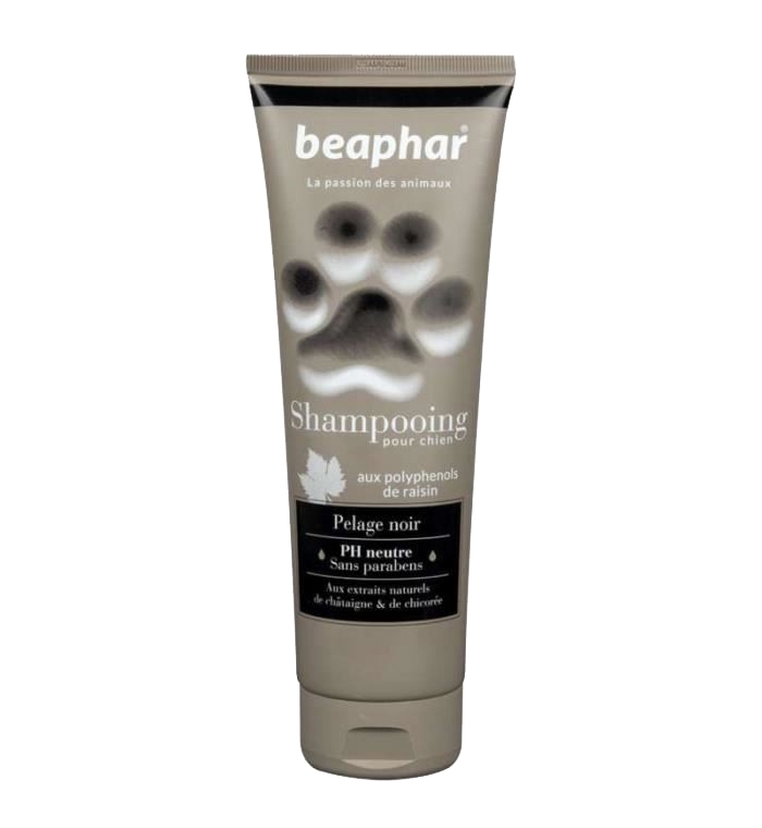 Zdjęcie Beaphar Premium szampon z kasztanowcem i cykorią  dla psów o czarnej sierści 250ml