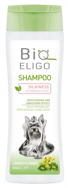 Zdjęcie Dermapharm BioEligo Silkiness Shampoo Jedwabistość  dla sierści długiej 250ml