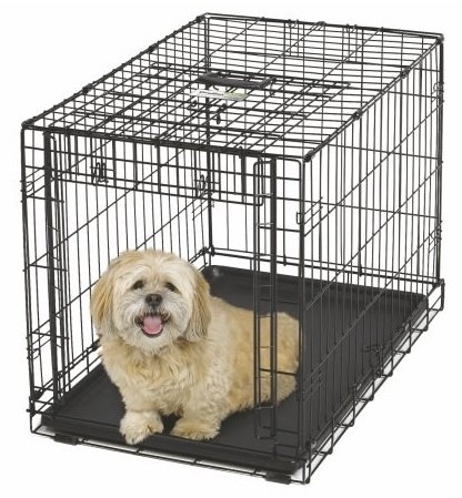 Zdjęcie Midwest Klatka dla psa Oviation  składana z wysuwanymi drzwiczkami 79 x 49 x 55 cm