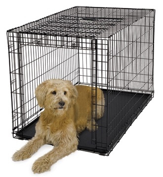 Zdjęcie Midwest Klatka dla psa Oviation  składana z wysuwanymi drzwiczkami 126 x 77 x 82 cm